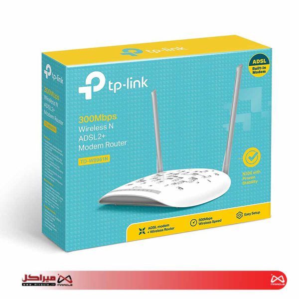 مودم روتر ADSL2 Plus بی‌سیم تی پی -لینک مدل TD-W8961N - تصویر 3