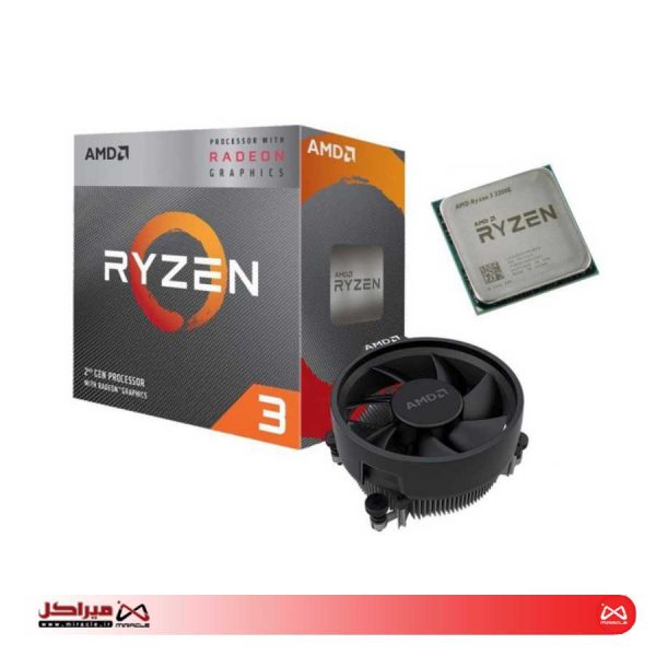 پردازنده ای ام دی بدون باکس مدل Ryzen 3 3200G - تصویر 2