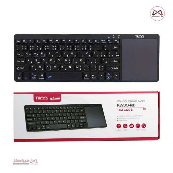 کیبورد بی سیم بلوتوثی تسکو  TSCO TK 7320B - تصویر 2