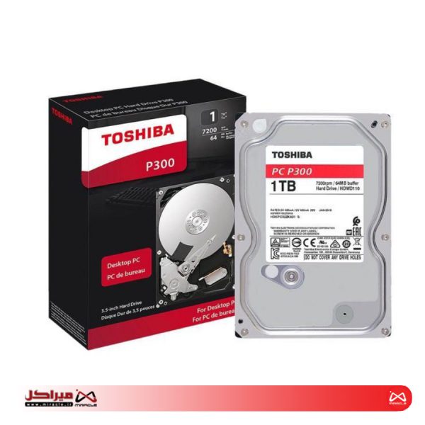 هارد اینترنال توشیبا یک ترا بایت مدل P300 - تصویر 2