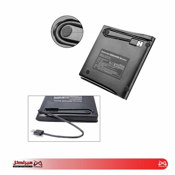 درایو DVD اکسترنال ام اس آی مدل ECD-819 - تصویر 2