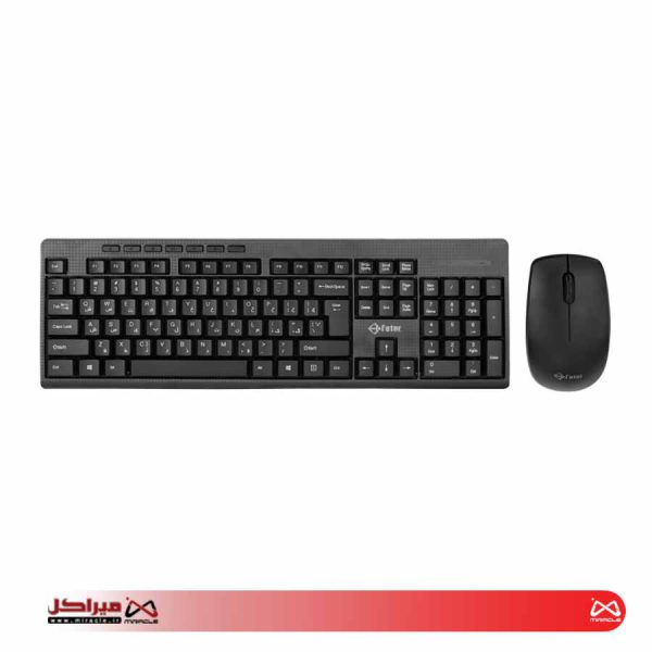کیبورد  و ماوس بی سیم فاطر COMBO CWN-4000B - تصویر 2
