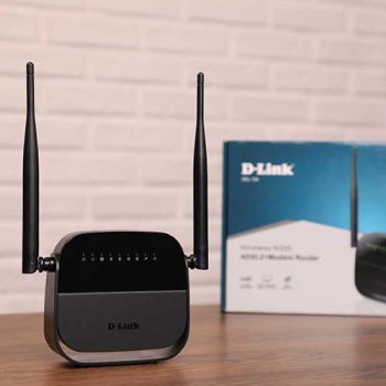 مودم روتر ADSL2 Plus بی سیم N300 دی-لینک مدل DSL-124 New
