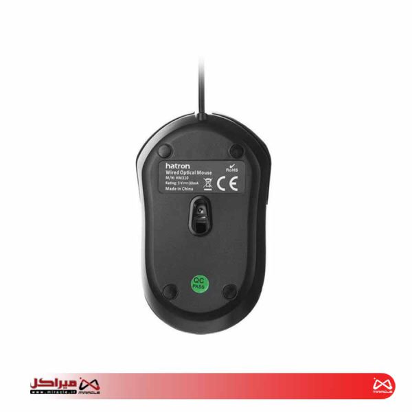 موس با‌ سیم بی صدا هترون مدل HM310SL ا Hatron - تصویر 2