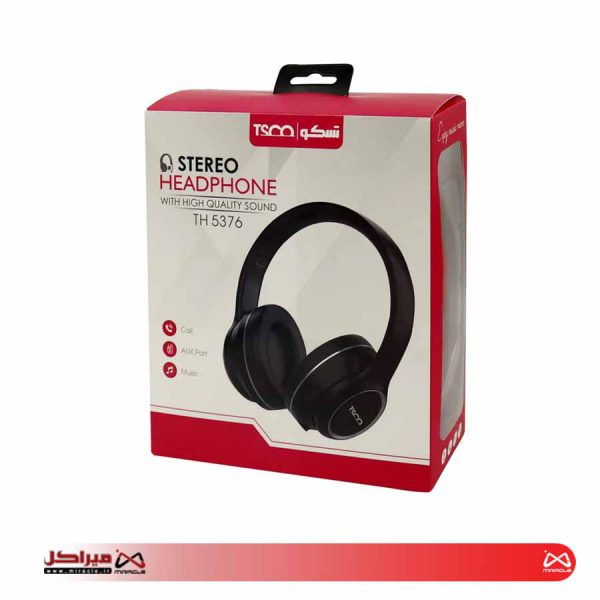 هدفون بلوتوثی TSCO TH 5376 ا TSCO TH 5376 Bluetooth Headset - تصویر 4