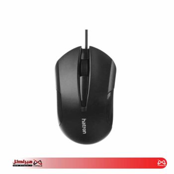 موس با‌ سیم بی صدا هترون مدل HM310SL ا Hatron