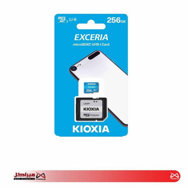 کارت حافظه‌ microSDHC کیوکسیا مدل EXCERIA کلاس 10 استاندارد UHS-I U1 سرعت 100MBps ظرفیت 256 گیگابایت به همراه آداپتور SD - تصویر 3