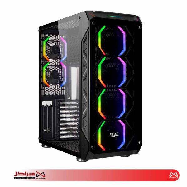 کیس گیمینگ اوست GT-AV401-FB - تصویر 3