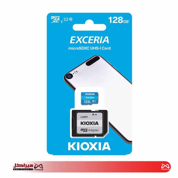 کارت حافظه‌ micro SDXC کیوکسیا مدل EXCERIA کلاس 10 استاندارد UHS-I U1 سرعت 100MBps ظرفیت 128 گیگابایت به همراه آداپتور SD - تصویر 4