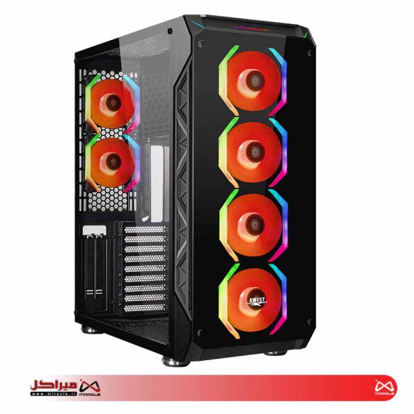کیس گیمینگ اوست GT-AV401-FB - تصویر 4