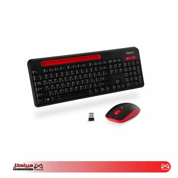 کیبورد و ماوس هترون مدل HKCW135