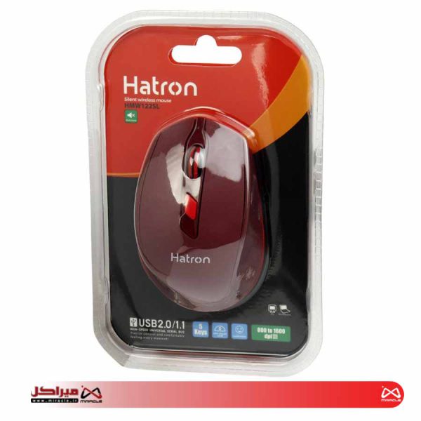 ماوس بی سیم هترون مدل HMW122 SL - تصویر 6