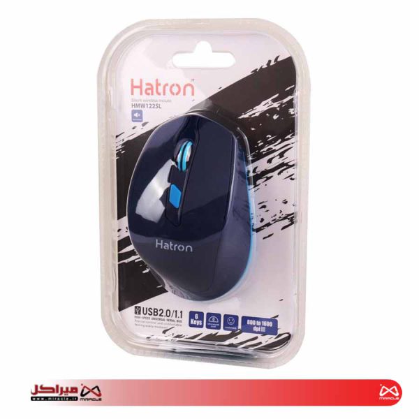 ماوس بی سیم هترون مدل HMW122 SL - تصویر 7