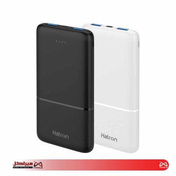 پاوربانک هترون مدل HPB 1040 PQ ظرفیت 10000 میلی آمپرساعت