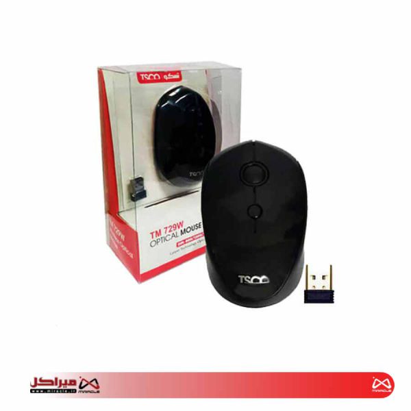 ماوس بدون سیم تسکو مدل MOUSE TSCO TM-729 W - تصویر 4