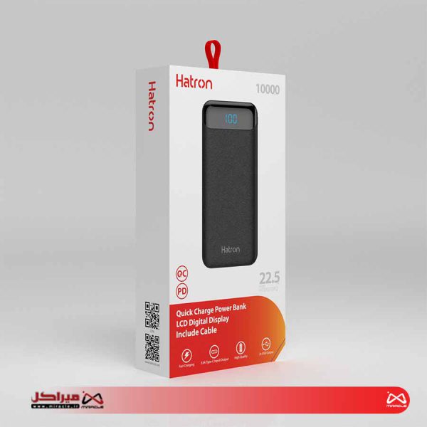 پاوربانک هترون مدل HPB 1070 PQ ظرفیت 10000 میلی آمپر ساعت - تصویر 4
