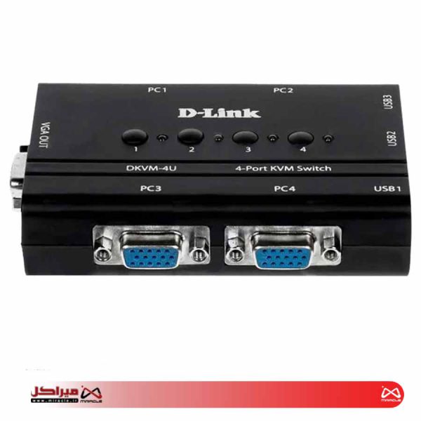 سوئیچ KVM با 4 پورت دی لینک مدل DKVM-4U - تصویر 4