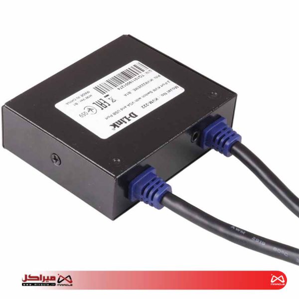 سوییچ 2 پورت USB KVM دی-لینک مدل KVM-222 - تصویر 3