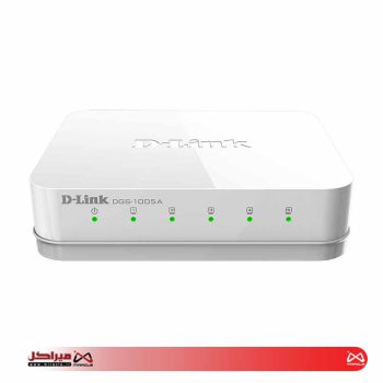سوییچ دسکتاپ 5 پورت گیگابیتی دی-لینک مدل DGS-1005A