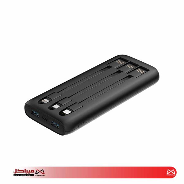 پاوربانک وایرلس هترون مدل HPB 1090 PQ ظرفیت 10000میلی آمپر ساعت - تصویر 2