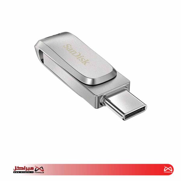 فلش مموری سن دیسک مدل Ultra Dual Drive Luxe ظرفیت 64 گیگابایت