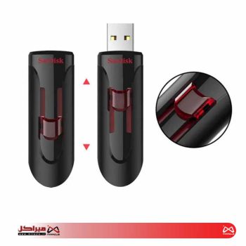 فلش مموری سن دیسک مدل CRUZER GLIDE ظرفیت 64گیگابایت
