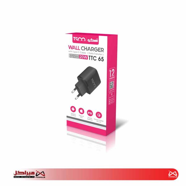 شارژر دیواری تسکو مدل TTC 65 توان 20 وات - تصویر 6