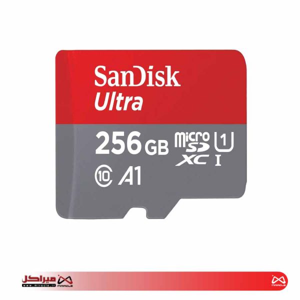 کارت حافظه microSDXC سن دیسک مدل Ultra A1 کلاس 10 استاندارد UHS-I سرعت 150MBps ظرفیت 256 گیگابایت - تصویر 3