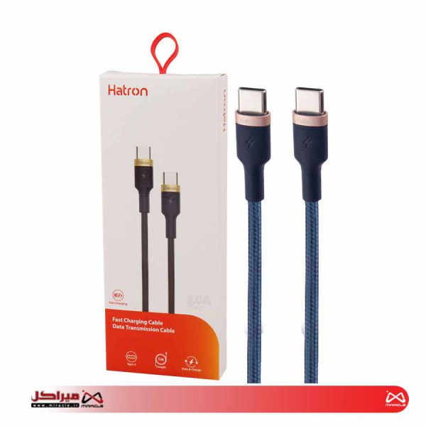 کابل USB-C هترون مدل HC185CC طول 1متر - تصویر 2