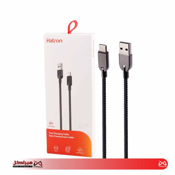 کابل شارژ USB به Type-c هترون مدل HC205UC طول 1متر0 - تصویر 2