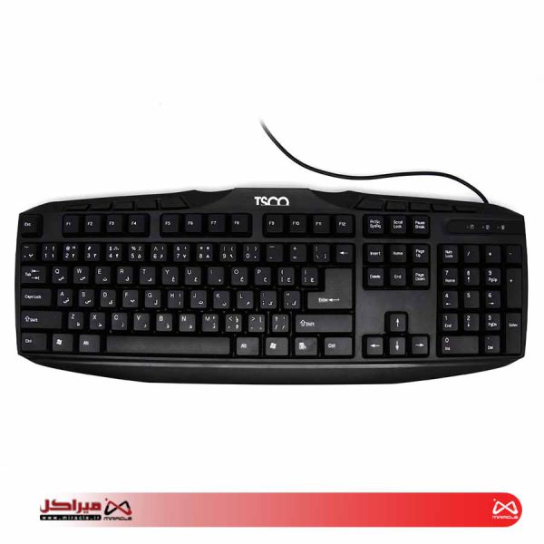 کیبورد با سیم تسکو مدل TK 8020N