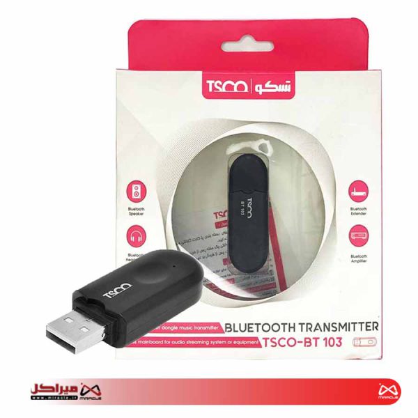 دانگل بلوتوث تسکو مدل BT 103 ا TSCO BT 103 Bluetooth USB Dongle - تصویر 2