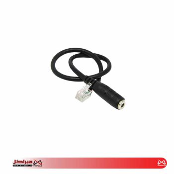 کابل شبکه مدل RJ9 TCRA 1401 ا TSCO TCRA 1401 30CM RJ9 TO 3.5MM CONVERTOR