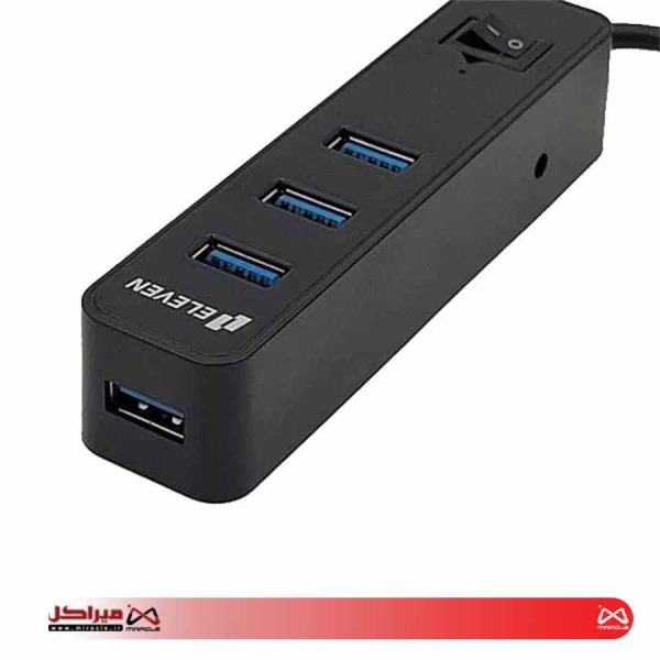 هاب 4 پورت USB 3.0 پورت ایلون مدل H302 - تصویر 2