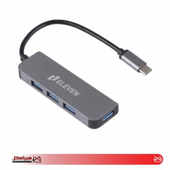 هاب 4 پورت USB 2.0 پورت ایلون مدل TYPE-C H801