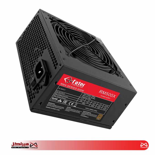 پاور کامپیوتر 500 وات فاطر مدل Fater RM500X 80+ Bronze - تصویر 2
