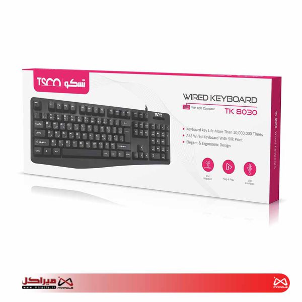 کیبورد تسکو مدل TK 8030/KB1806 - تصویر 3