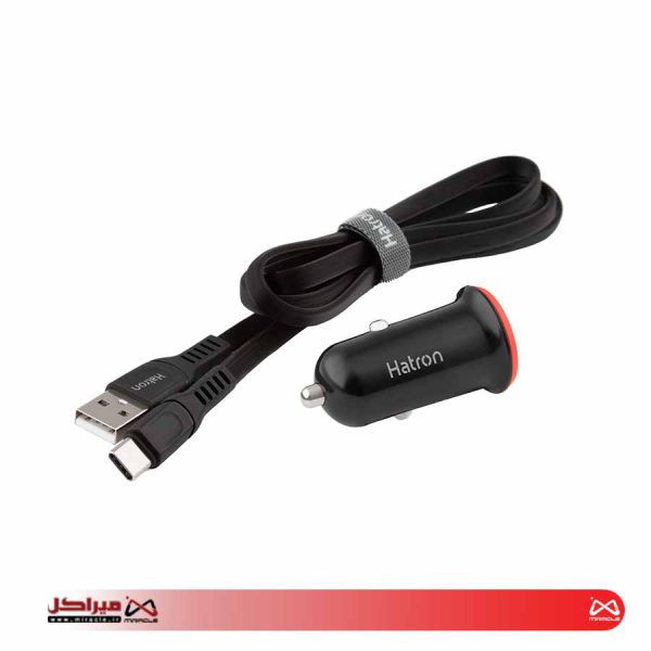 شارژر فندکی 18 وات هترون مدل HCC2181PQ به همراه کابل USB-C - تصویر 3