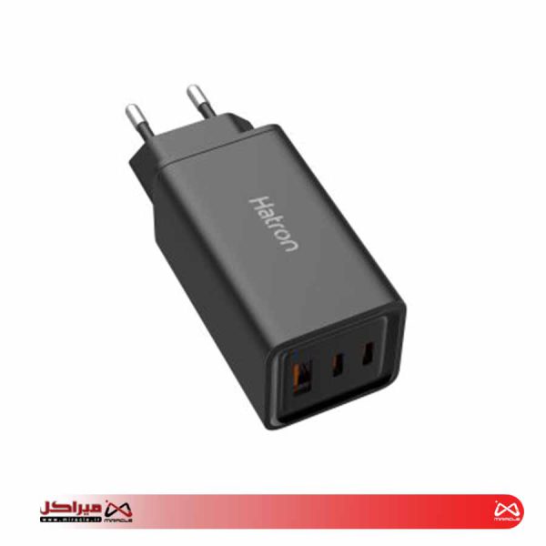 شارژر دیواری 65 وات هترون مدل HWC 3651 PQ GaN - تصویر 2