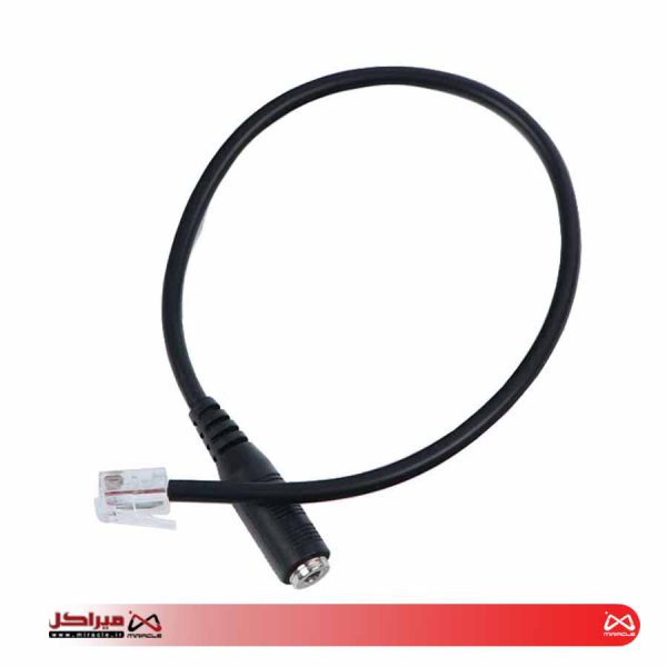 کابل شبکه مدل RJ9 TCRA 1401 ا TSCO TCRA 1401 30CM RJ9 TO 3.5MM CONVERTOR - تصویر 2