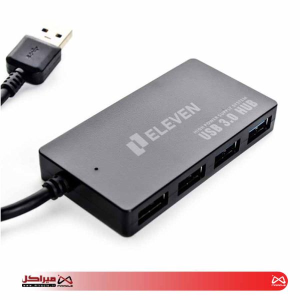 هاب 4 پورت USB 3.0 پورت ایلون مدل H301 - تصویر 2