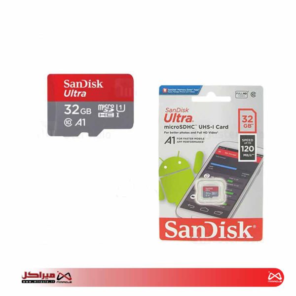 کارت حافظه microSDXC سن دیسک مدل Ultra A1 کلاس 10 استاندارد UHS-I سرعت 120MBps ظرفیت 32 گیگابایت - تصویر 2