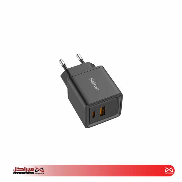 شارژر دیواری 30 وات هترون مدل HWC 2301 PQ GaN - تصویر 3