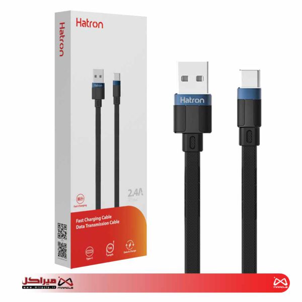 کابل تبدیل USB به USB-C هترون مدل HC155UC طول 1متر - تصویر 4