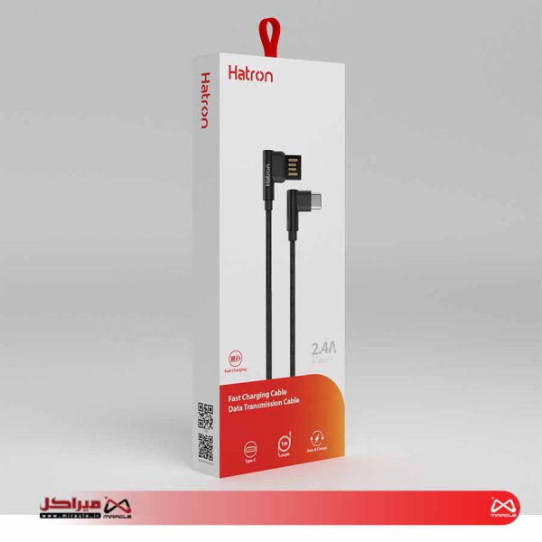 کابل تبدیل USB به USB-C هترون مدل HC180UC طول 1 متر - تصویر 4