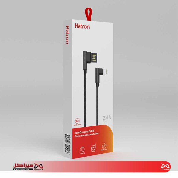 کابل شارژ هترون USB-A به Lightning مدل HC180i ا Hatron HC180i Fast Charging & Data Transmission - تصویر 3