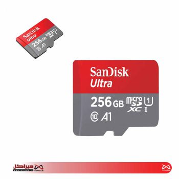 کارت حافظه microSDXC سن دیسک مدل Ultra A1 کلاس 10 استاندارد UHS-I سرعت 150MBps ظرفیت 256 گیگابایت
