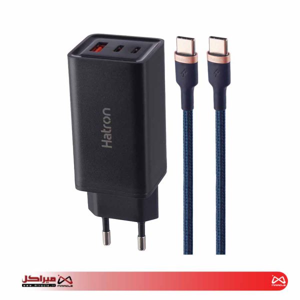 شارژر دیواری 65 وات هترون مدل HWC 3651 PQ GaN - تصویر 4