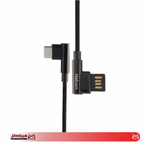 کابل شارژ هترون اندروید TYPE-C مدل HC180UC