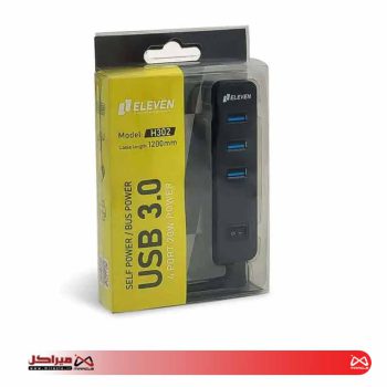 هاب 4 پورت USB 3.0 پورت ایلون مدل H302